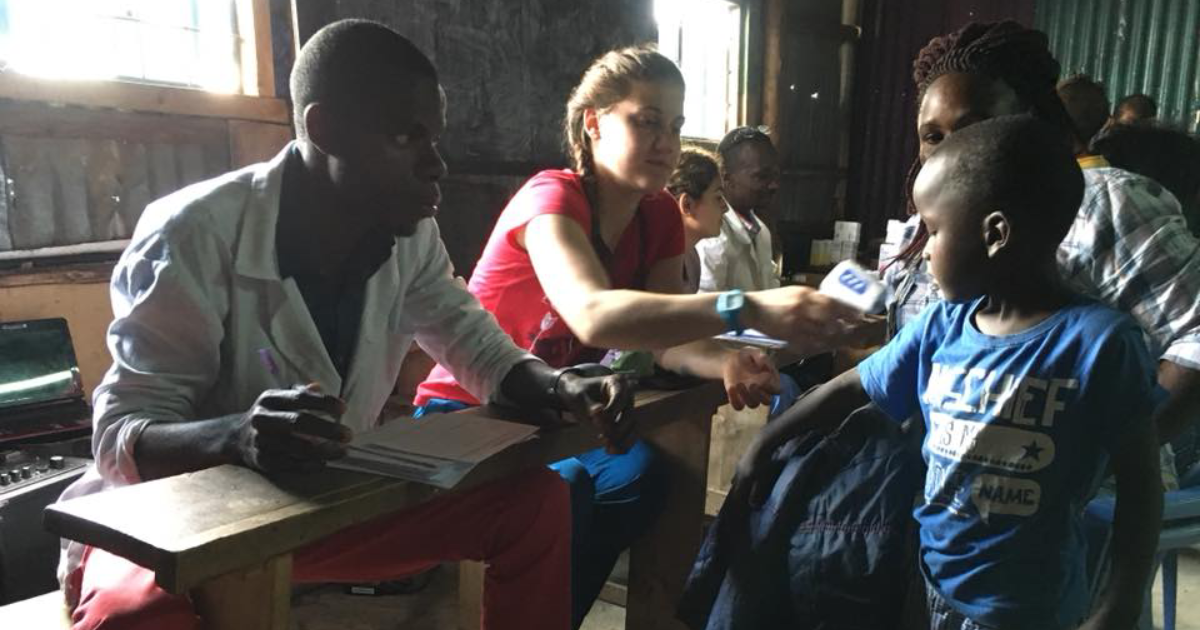 CRK-NGO medical campaign in Nairobi slums providing healthcare services to children and families