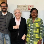 CRK-NGO and Mécénat Chirurgie Cardiaque founder, Prof. Francine Leca, and mission coordinators are working together for children’s heart surgery.