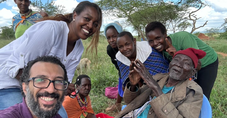 Healthcare NGO in Kenya outreach – CRK-NGO team with Maasai community members during medical mission
